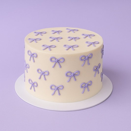 Buttercream Bows CHARM CAKE